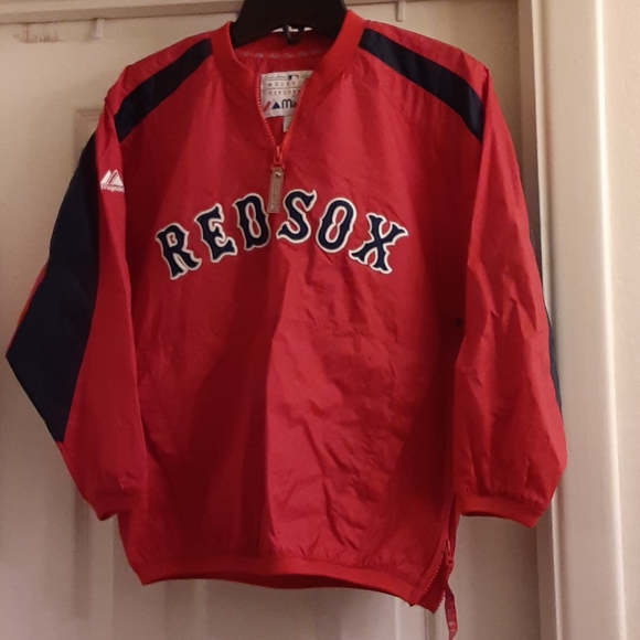 Boston Red Sox Rain Jacket Sz Small 4 